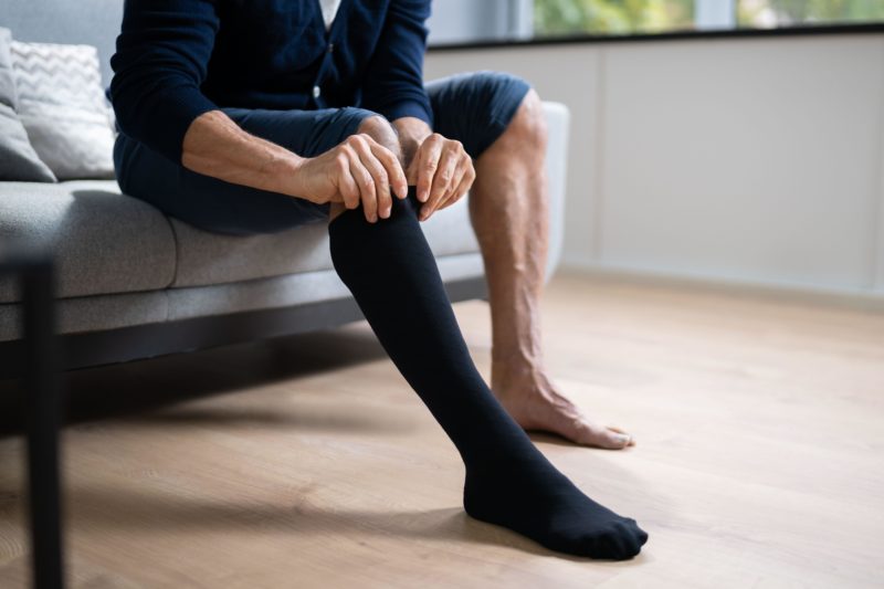 Compression Stockings Can Reduce the Complications of DVT such as PTS, When Worn Regularly. They Also Improve Quallity of Life After DVT.